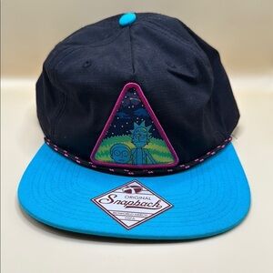 Rick & Morty Hat Adult Swim Cartoon Network BIOWORLD Original Snapback Cap OSFA
